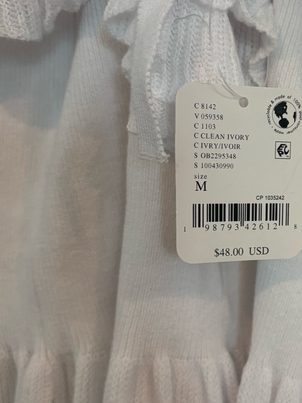 Free People Lennox Sweater Tank NWT - Picture 6 of 6